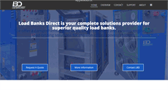 Desktop Screenshot of loadbanksdirect.com